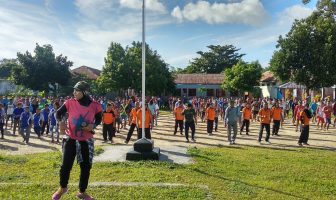 Zumba Party Lapas Ambon Gandeng GRANAT Kota Ambon