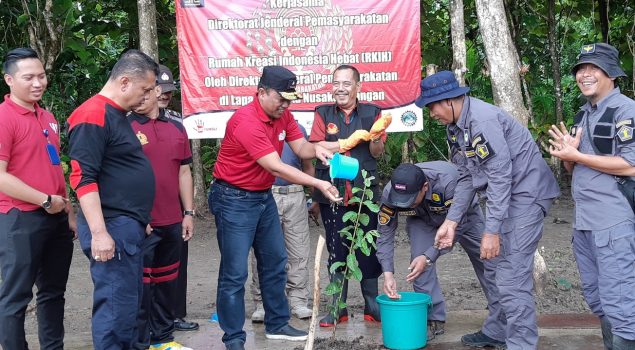 Tanam Jambu Kristal, Sedekah Bumi Lapas Terbuka Nusakambangan