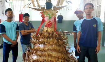 WBP Lapas Gunung Sindur Dalami Kerajinan Bambu