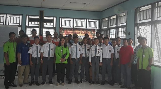WBP Rutan Masamba Ibadah Bersama Siswa SMK Bunga Melati