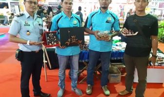 Rutan Palangkaraya Pamer Karya WBP di Gelar Karya Kalteng 2019