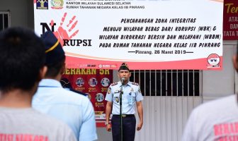 Rutan Pinrang Bertekad Raih WBK/WBBM Serta Bebas Narkoba & HP