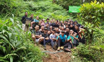 Penutupan Orientasi, CPNS Rutan Pandeglang Daki Gunung Karang
