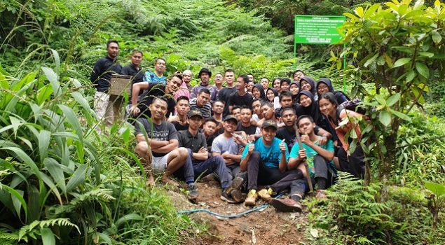 Penutupan Orientasi, CPNS Rutan Pandeglang Daki Gunung Karang