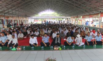 700 WBP Lapas Semarang Padati Pengajian Akbar Peringatan Isra Mi’raj