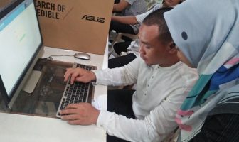 18 WBP Rutan Balikpapan Antusias Ikuti Simulasi UNBK