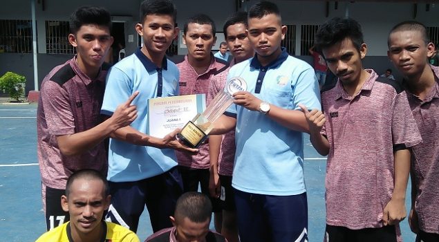 Selaput FC Juara Rutan Balikpapan Futsal League III