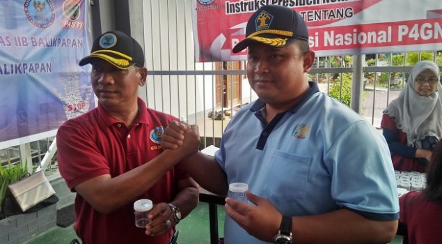 Tes Urin Insidental Buktikan Keseriusan Rutan Balikpapan Berantas Narkoba