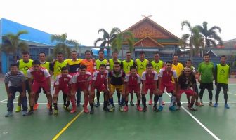 Lewat Futsal, WBP Lapas Pekanbaru Berbaur dengan Masyarakat