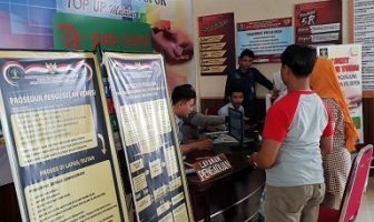 Bukan ATM, Ini Box Layanan Self Service WBP Rutan Depok