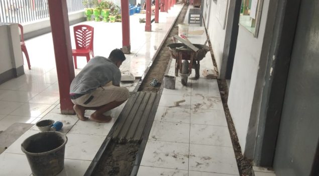 Peduli Penyandang Difabel, Rutan Bantaeng Bangun Jalur Khusus