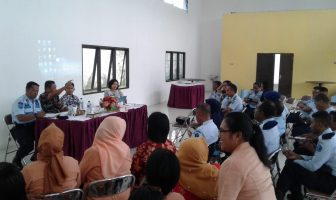 Lapas Piru Mendapatkan Sosialisasi Pembangunan ZI WBK,WBM Oleh TIM Kerja Pusat Wilayah I Kemenkumham