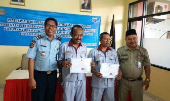 Lulus Pelatihan MTU Teknik Pendingin, Klien Bapas Jaksel Raih Sertifikat