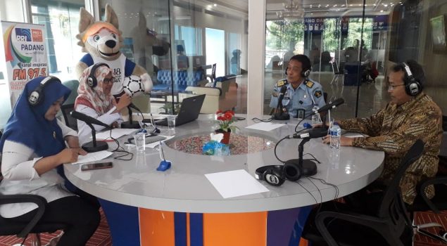 Live di RRI Pro1, Kadiv PAS Sumbar Berkomitmen Perang Melawan Narkoba