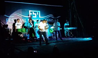 Antrabez Perkusi Rutan Majene Meriahkan Festival Sungai Mandar ke-6