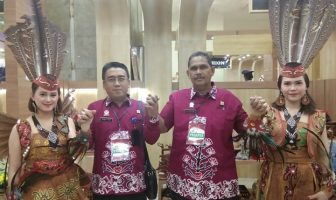 Stand Divisi PAS Kanwil Kalteng Kental Budaya Dayak