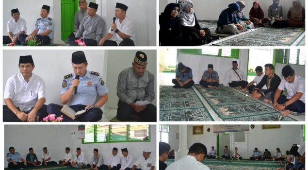 Pengajian Lapas Kota Bumi agar Pegawai tetap Amanah dalam Bekerja