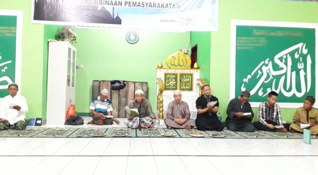 Rutan Manado Rutinkan Kegiatan Yasinan & Salawatan