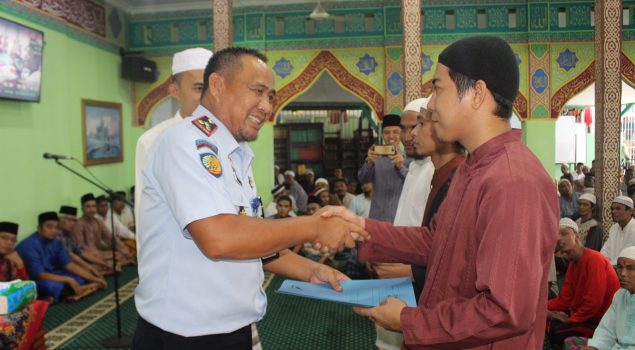 Hikmah Isra Miâ€™raj, Kalapas Pekanbaru Ajak Dirikan Sholat 5 Waktu