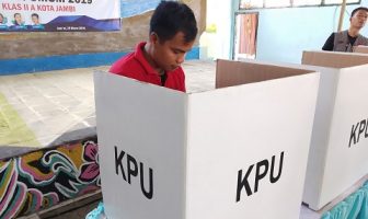 WBP Lapas Jambi Ikuti Simulasi Pemilu 2019