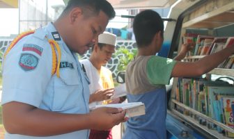 Perpustakaan Keliling Selalu Ditunggu Warga Binaan Lapas Cilegon