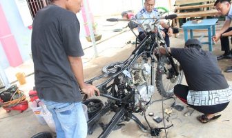Ubah Motor Biasa Jadi Motor Trail, Lapas Banyuasin Banjir Orderan