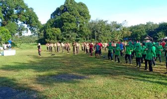 LPN Karang Intan Olahraga Bersama dengan SKPD Kec. Karang Intan