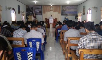 WBP Rutan Manado Rayakan Paskah, Ini Pesan Pendeta Olvi