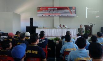 Bawaslu Kepri Sosialisasikan Pemilu di Lapas Batam