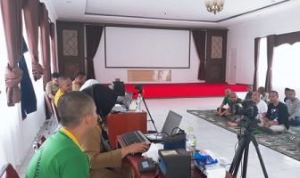 Demi Ikut Pemilu, Puluhan WBP Rutan Rangkasbitung Antusias Rekam E-KTP