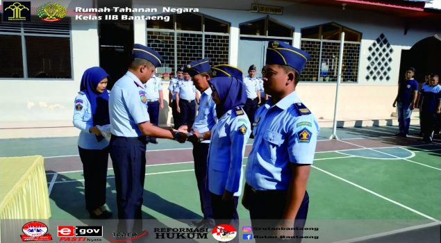 Rutan Bantaeng Lantik 3 Pejabat Fungsional Perawat