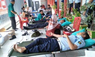 Peduli Kemanusiaan, Rutan Bantaeng Gelar Kegiatan Donor Darah