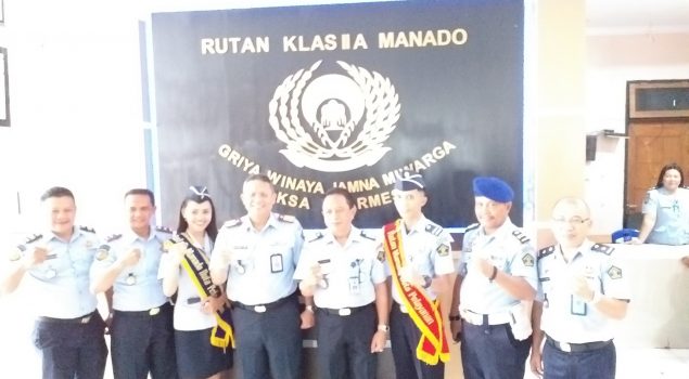 Kakanwil Kemenkumham Sulawesi Utara Kunjungi Rutan Manado Untuk Wujudkan WBK dan WBBM