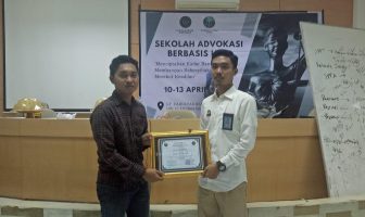 PK Bapas Watampone Isi Materi SPPA di Sekolah Advokasi Mahasiswa.