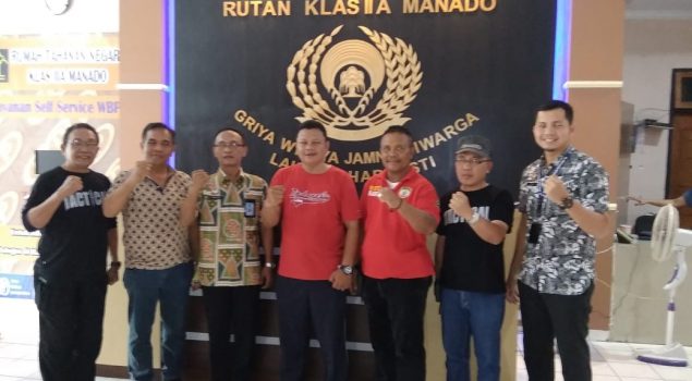 Tim Kerja Pemantauan Zona Integritas Menuju WBK Dan WBBM Kunjungi Rutan Manado