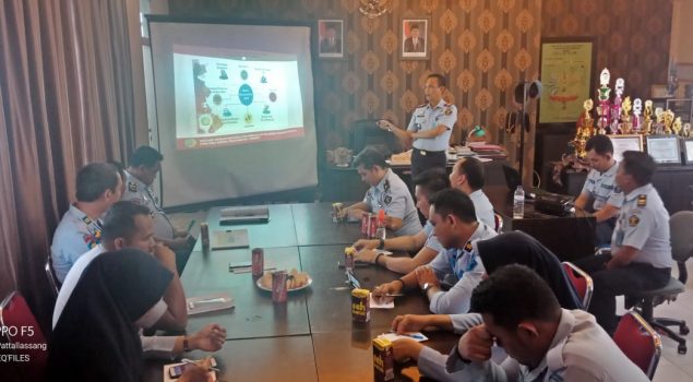 Rapat Gabungan Menyamakan Persepsi Lapas Perempuan Dan Lapas Narkotika Sungguminasa Menuju Zona Integritas