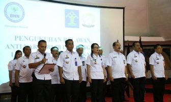 21 Petugas Lapas Kerobokan Dikukuhkan Jadi Relawan Anti Narkoba