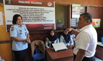 Kakanwil Maluku Pantau Persiapan Pemindahan Sementara Kantor LPP Ambon