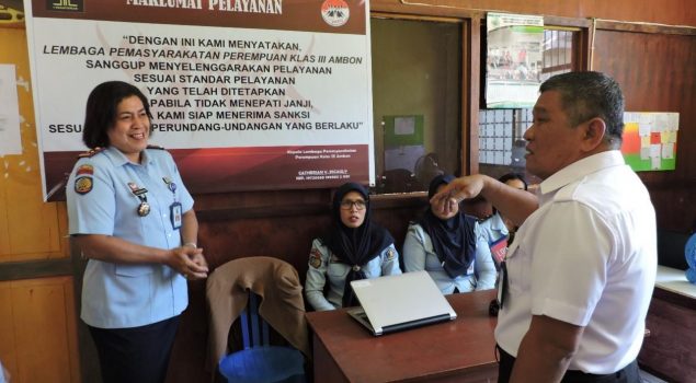 Kakanwil Maluku Pantau Persiapan Pemindahan Sementara Kantor LPP Ambon