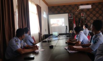 LPN Sungguminasa Ikuti Teleconference Supervisi Manajemen Pelaksanaan Layanan Rehabilitasi Narkotika