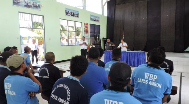 Lapas Ambon Fasilitasi Penelitian Karakteristik WBP Narkotika