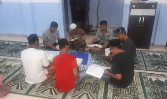 WBP Cabang Rutan Lhoknga Khataman Al Qur’an Pertama Malam ke 9 di Bulan Ramadhan
