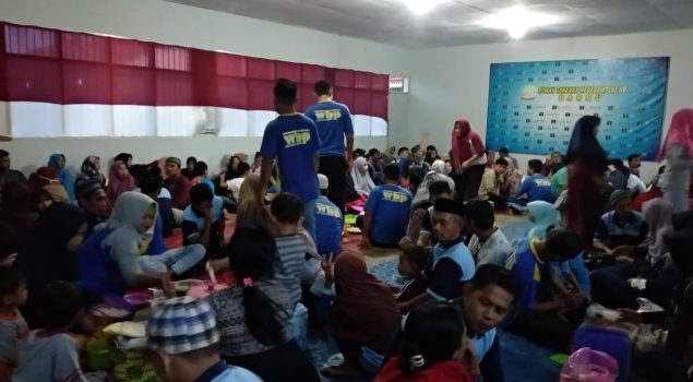Warga Binaan Dan Pengunjung Rutan Barru Tertib Dalam Buka Puasa Bersama