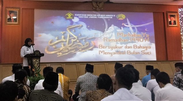 Munggahan Ditjenpas : Bersyukur dan Bahagia Menyambut Bulan Ramadan 1440 H