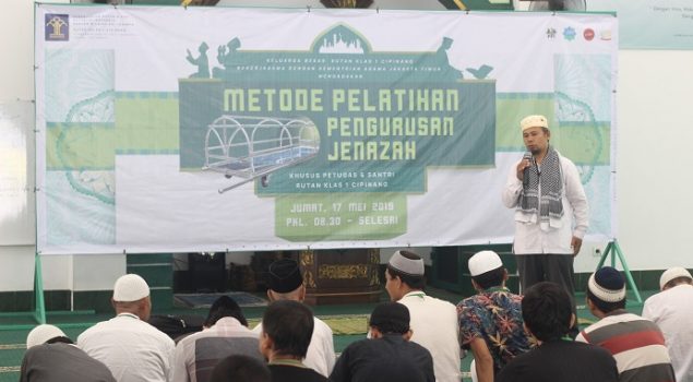 WBP Rutan Cipinang Belajar Memandikan Jenazah