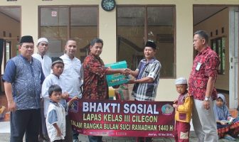 Lapas Cilegon Bakti Sosial ke Yayasan Yatim Piatu Baiturrahman