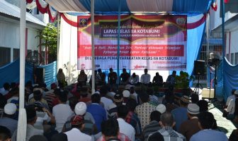 Dzikir Bersama Menggema di Lapas Kotabumi