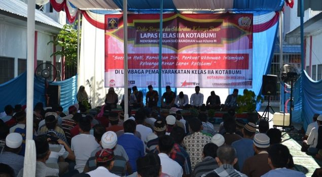 Dzikir Bersama Menggema di Lapas Kotabumi