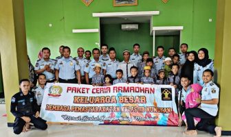 Lapas Nunukan Berbagi Dengan Yatim Piatu