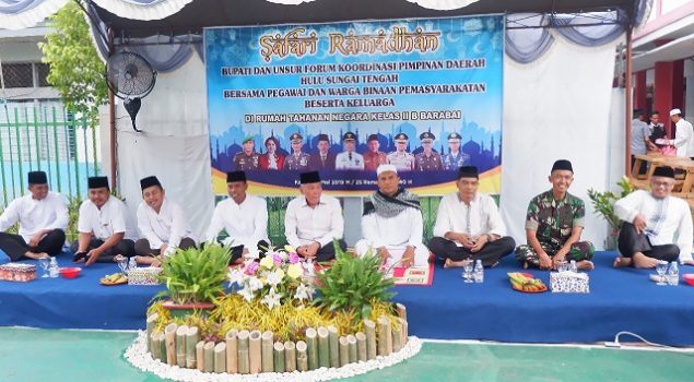 WBP Rutan Barabai Berbuka Puasa dengan Bupati & Forkopimda HST